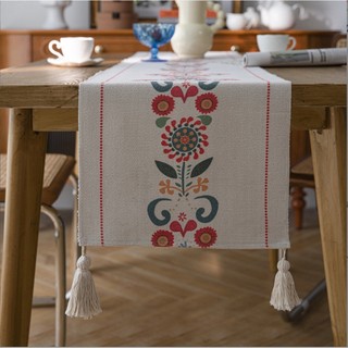Khăn trải decor bàn ăn - Khăn runner trang trí bàn tiệc sang trọng
