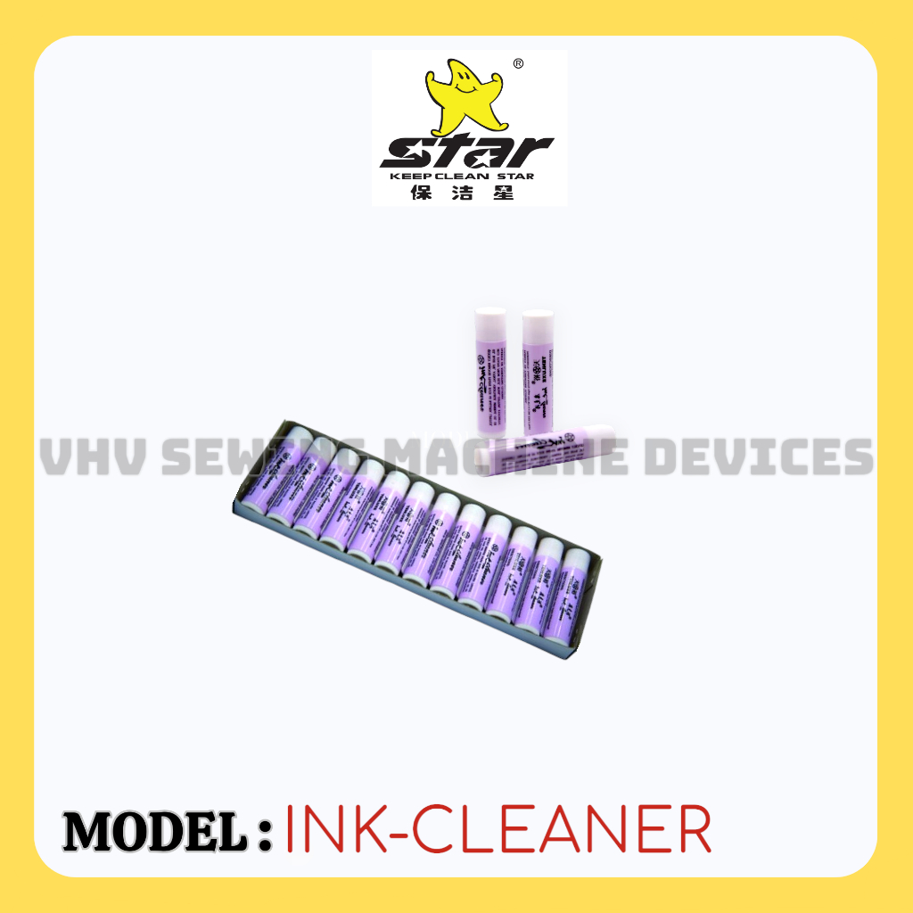 Son tẩy vết bẩn trên vải quần áo, tẩy mực bút NO. INK-CLEANER (Tím)