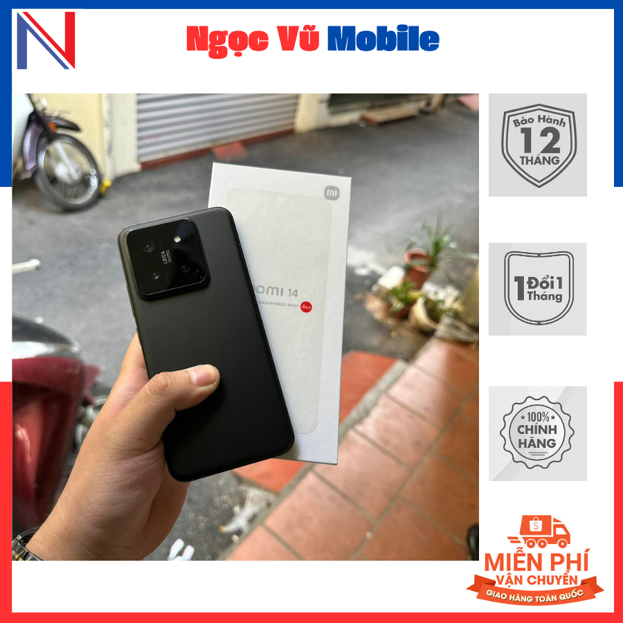 Điện thoại Xiaomi 14 Thiết kế đẹp mắt, màu Hồng mới , Snapdragon 8 Gen 3, chạy Xiaomi HyperOS