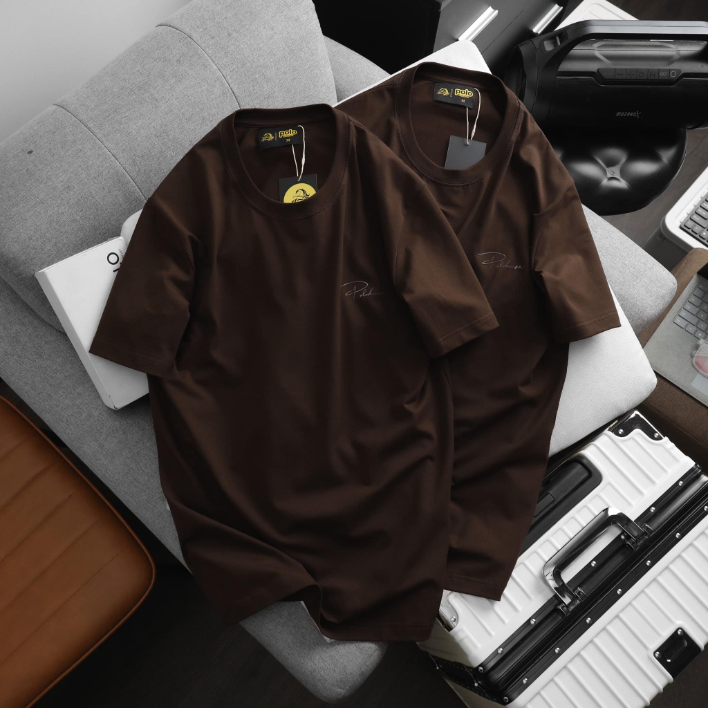 Áo thun Trơn Unisex Cotton 4c co dãn, thoải mái, thấm hút tốt