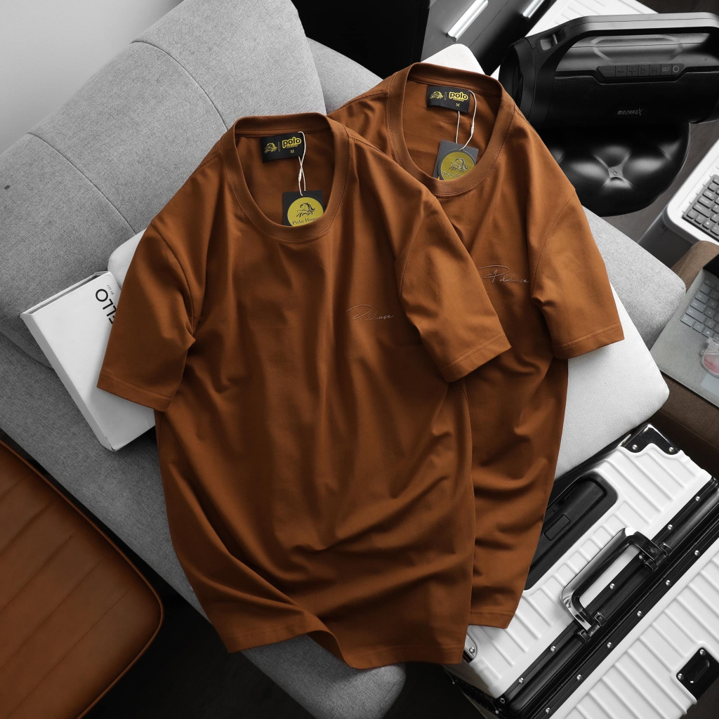 Áo thun Trơn Unisex Cotton 4c co dãn, thoải mái, thấm hút tốt