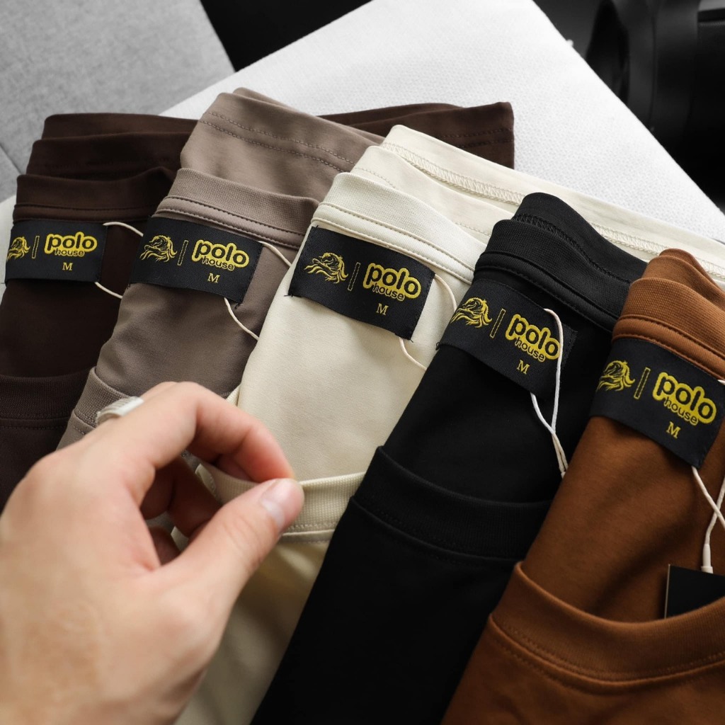 Áo thun Trơn Unisex Cotton 4c co dãn, thoải mái, thấm hút tốt