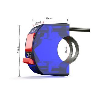 Công tắc on-off xe mô tô lắp ghi đông