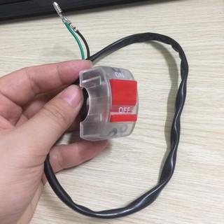 Công tắc on-off xe mô tô lắp ghi đông