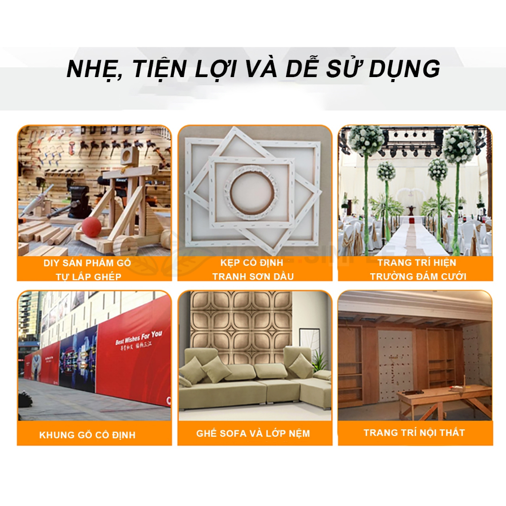 Máy bấm ghim cầm tay Súng bắn ghim gỗ máy bấm ghim cầm tay Súng bắn ghim cầm tay khung tranh tường