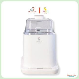 Máy rửa bình sữa cho bé Moaz Bebe MB064, máy tiệt trùng sấy khô hơi nước - Monnie Kids