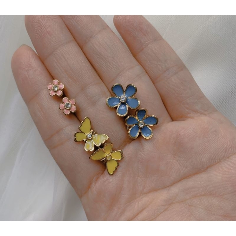 Set bông tai 3 đôi 10k