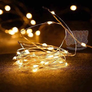 Dây đèn led trang trí fairylight đom đóm có sẵn pin dài 1m