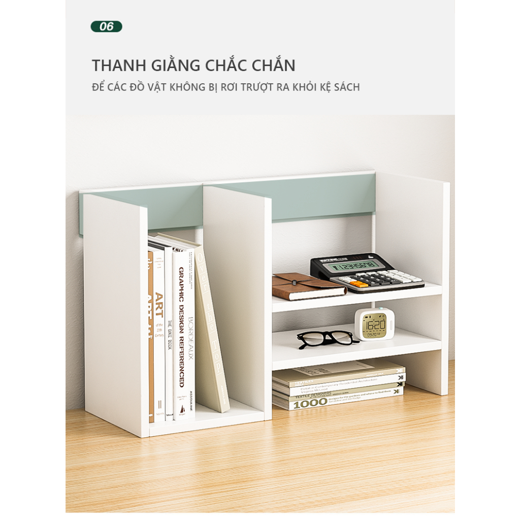 Kệ sách để bàn phong cách hiện đại thương hiệu GAPI - GP262