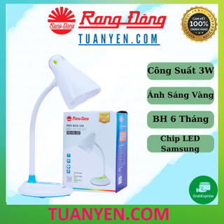 [Hỏa Tốc] Đèn bàn, đèn học chống cận LED 5W Rạng Đông - Ánh sáng Vàng (RL-32) - Hàng Chính Hãng