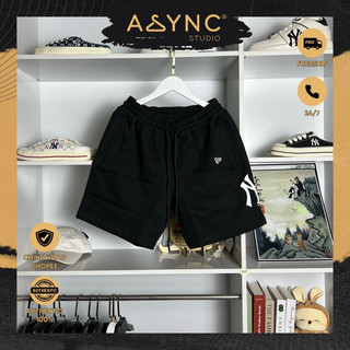 (Auth) Quần Short New Era x MLB New York NY Yankees Màu Đen CODE: 13356008 - Async Studio