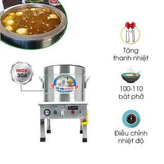 Nồi nấu phở điện liền 40L NEWSUN Hàng xưởng Việt Nam- Tặng 1 thanh nhiệt (Gía bán chưa bao gồm phí Newsun vận chuyển)