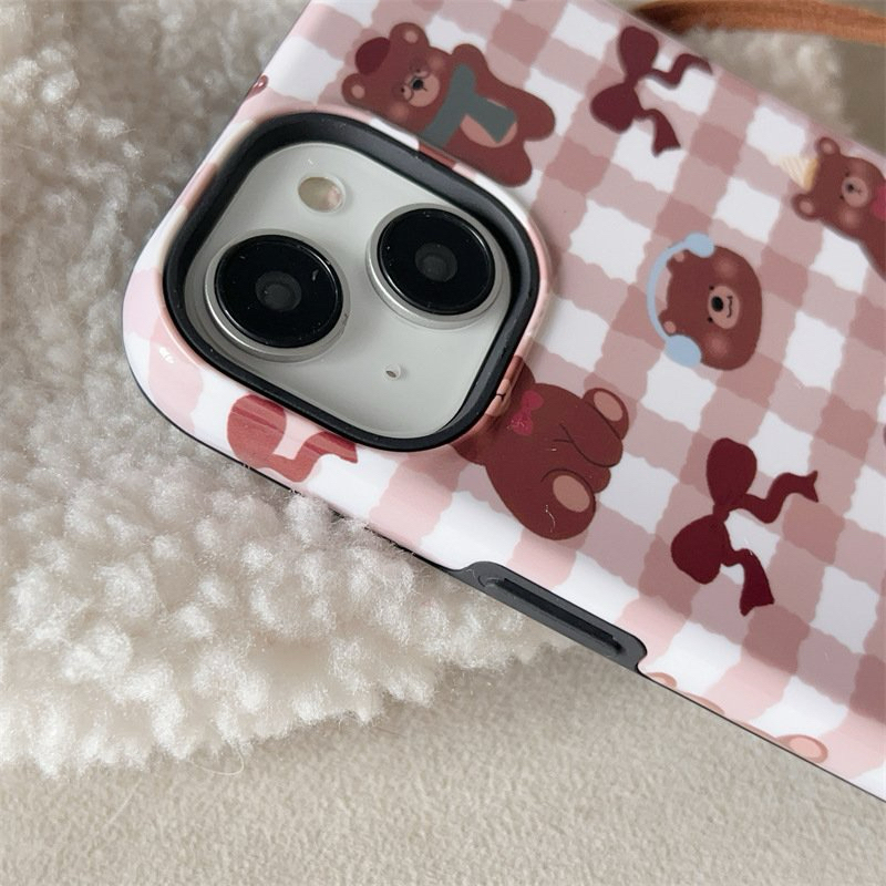 ỐP IPHONE FULL VIỀN HOẠ TIẾT LITTLE BEAR