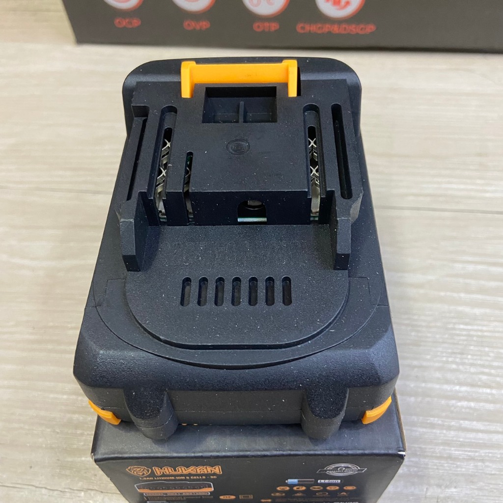 Pin HUKAN 21V - 5cell dùng cho máy chân pin phổ thông M21 – TYM MÁY PIN