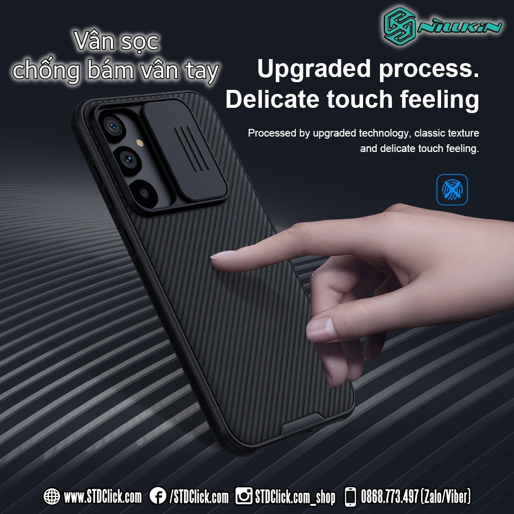 ỐP LƯNG SAMSUNG GALAXY S23 FE 5G NILLKIN CAMSHIELD PRO BẢO VỆ CAMERA CHÍNH HÃNG HÀNG CHUẨN
