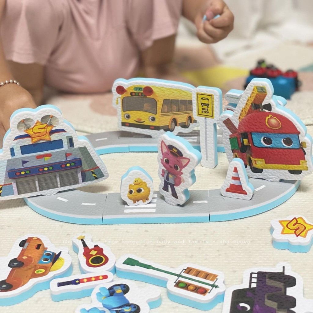 BỘ STICKER ĐỒ CHƠI NHÀ TẮM PINKFONG BABY SHARK CHO BÉ