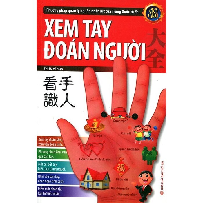 Sách - Xem Tay Đoán Người (HH,  Thiệu Vĩ Hoa - Nhà Sách Anh Thành)