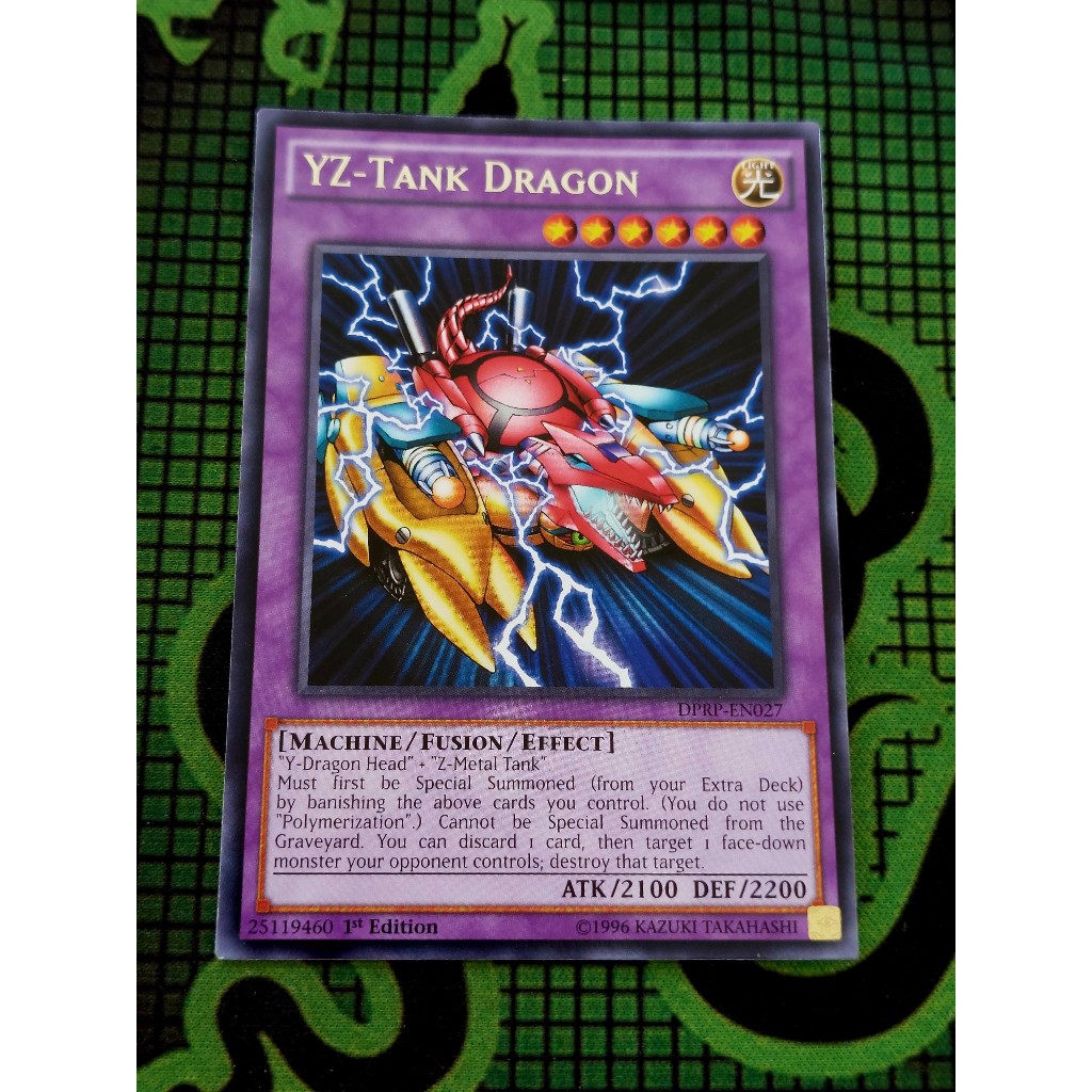 Thẻ Bài Mint90 Yugioh Monster YZ-Tank Dragon