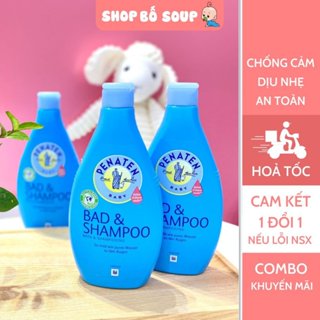 Sữa tắm gội chống cảm cúm Penaten Đức cho bé 2in1