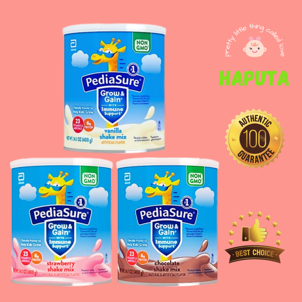 Ship air- có bill Sữa pediasure mỹ grow & gain 400g