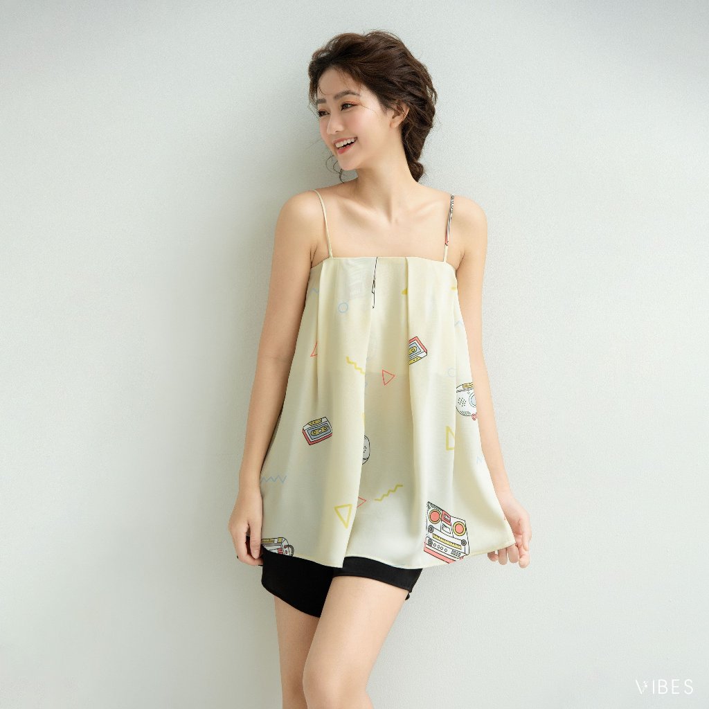 [O] VIBES Đồ bộ 2 dây Cassie Straps Set