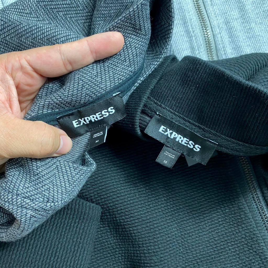 Áo khoác bomber Ex.press chất liệu nỉ 1 lớp 8436