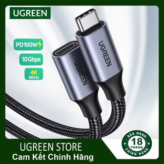 Cáp usb type c 3.1 nối dài gen 2 cao cấp ugreen