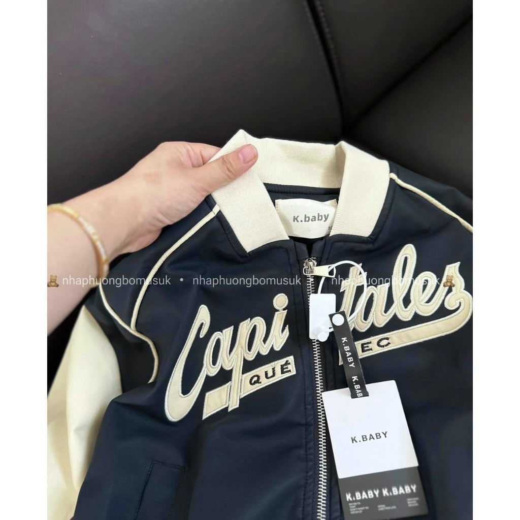 ÁO KHOÁC GIÓ CHO BÉ 2 LỚP THÊU ĐÁP NỔI
