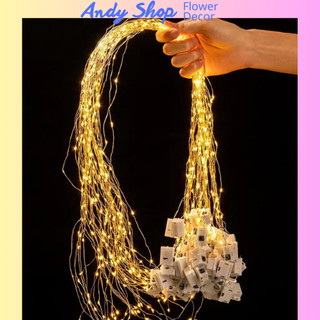 Đèn nhấp nháy 1 mét trang trí quà tặng Dây đèn led lấp lánh trang trí Tết - Andy shop