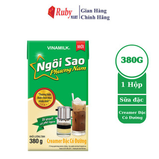 Sữa đặc có đường ngôi sao phương nam hộp giấy 380g