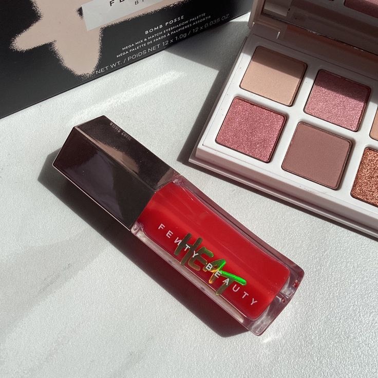 ✨ Son bóng F.e.n.t.y Gloss Heat Lip Luminizer + Plumper - 𝐋𝐚𝐛𝐞𝐥.𝐛𝐞𝐚𝐮𝐭𝐲 ✨