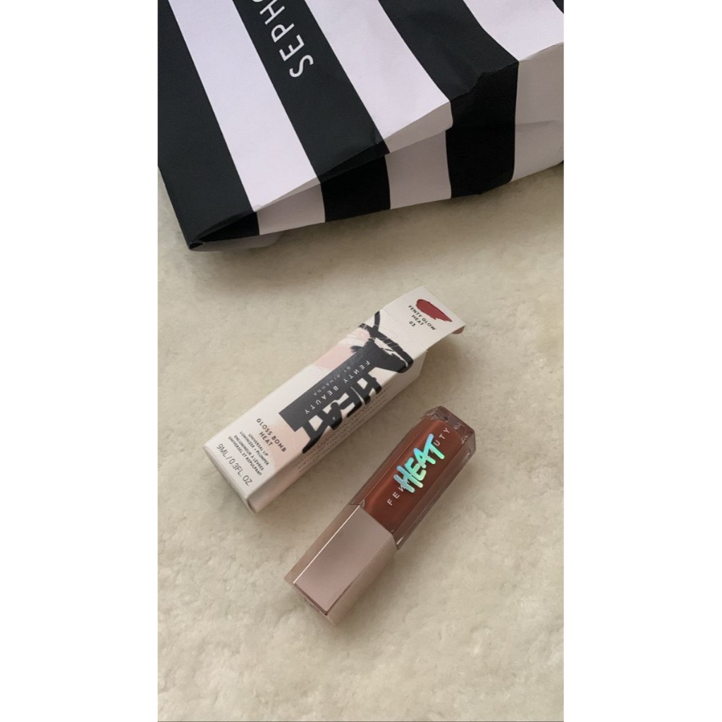 ✨ Son bóng F.e.n.t.y Gloss Heat Lip Luminizer + Plumper - 𝐋𝐚𝐛𝐞𝐥.𝐛𝐞𝐚𝐮𝐭𝐲 ✨