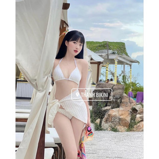 [ SẴN ] Set đồ bơi 3 món. Hàng QCCC