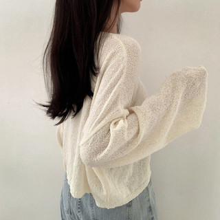 [Sẵn + Hoả tốc] 𝐍𝐚𝐢𝐢.𝐨𝐫𝐝𝐞𝐫 | Áo len basic mỏng dáng lửng cổ tim, cổ V N03