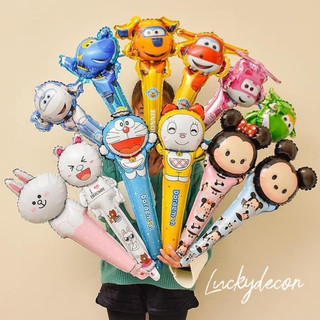 Bóng nhôm hình thú cầm tay 60-65cm