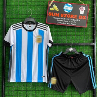 Quần áo bóng đá clb argentina 22 jp - áo đá banh mẫu mới 2022, cực đẹp