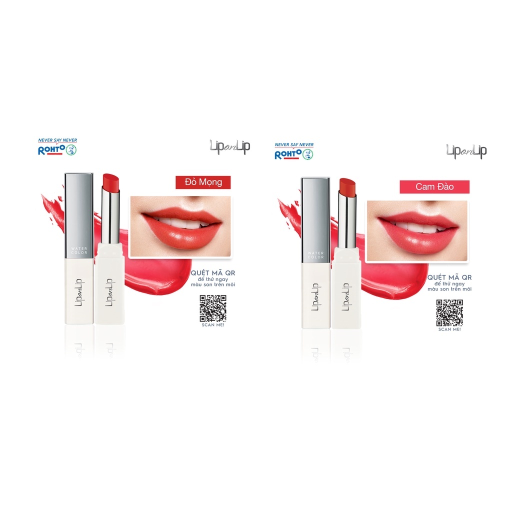 Son Trang Điểm Dưỡng Môi Lip On Lip Water Color 2.2g