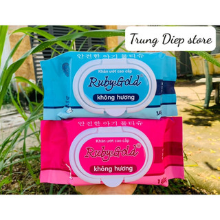 Khăn ướt Ruby&Gold không hương Gia Nguyễn