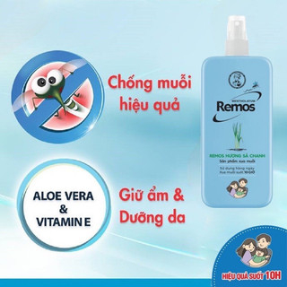 REMOS XỊT CHỐNG MUỖI - 60ml 150ml