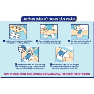Tả dán người lớn Caryn siêu thấm M10+1 miếng