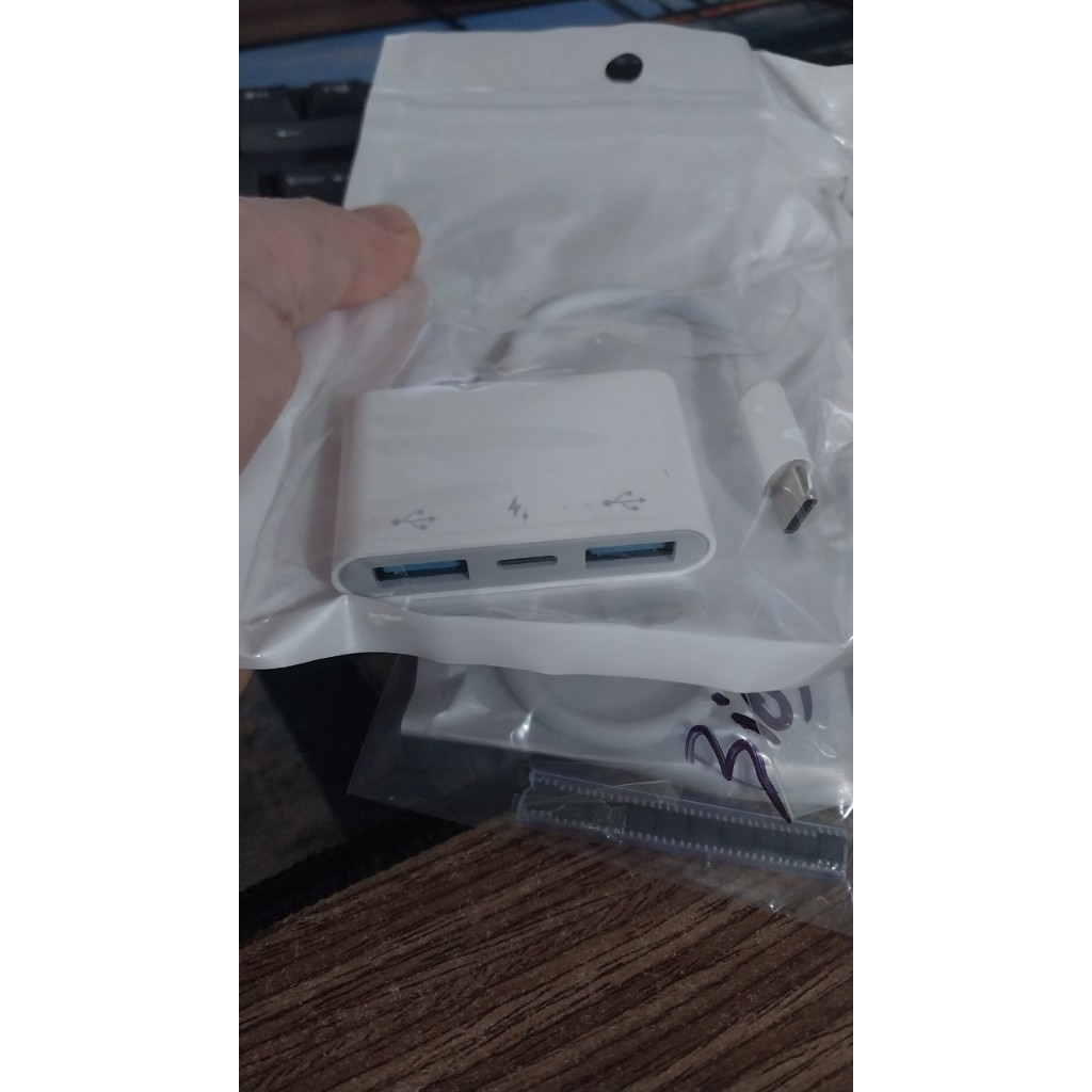 Cáp chuyển đổi từ type C sang usb 3.0 + type C