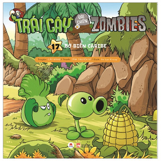 Sách - trái cây đại chiến zombie - tập 17: bờ biển caribe - hhb