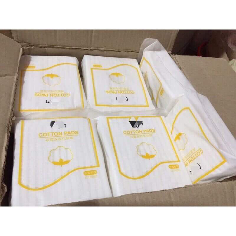 COMBO 5 túi bông tẩy trang 222 miếng cotton pads-combo 5 túi