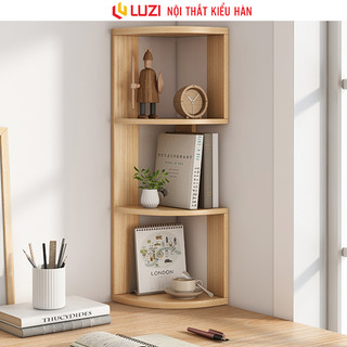 Kệ góc đa năng 3 tầng decor kiểu hàn gỗ mdf phủ melamin chống xước Luzi - Zp98