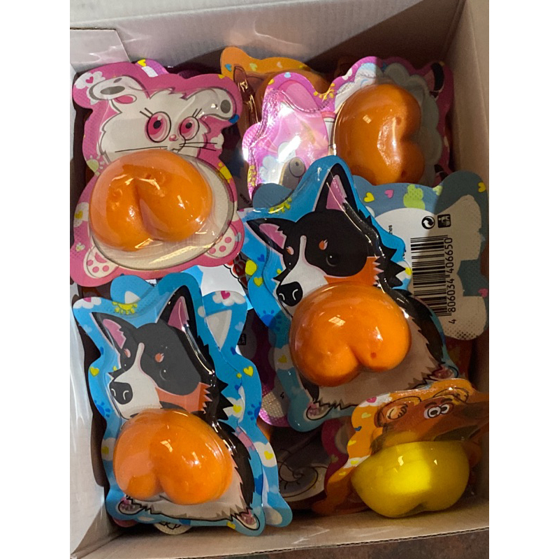 Sỉ hộp 30 vỉ kẹo dẻo mông thú có nhân siêu ngon