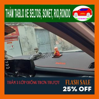 Thảm Táp lô Xe Kia Seltos, Rio, Rondo, Sedona, Sonet, Stargazer... Hàng Loại 1 Chống trơn Trượt