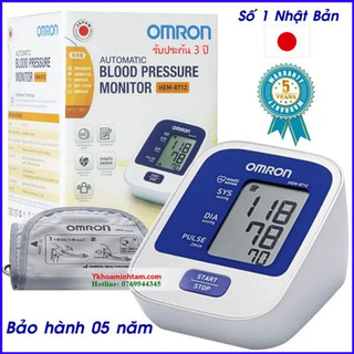 Máy Đo Huyết Áp Điện Tử - Máy đo huyết áp Omron , Máy đo huyết áp Bắp Tay , nhịp tim tự động chuẩn xác BYT.