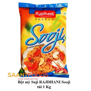 Bột mỳ suji rajdhani sooji túi 1 kg / túi 500 gram