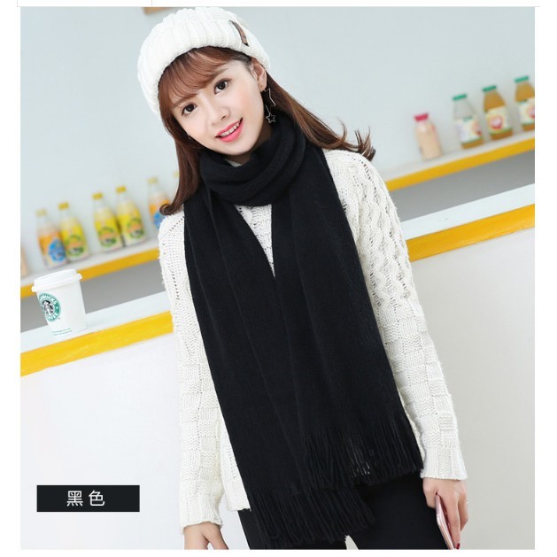 Khăn len nữ cho mùa đông ấm áp 30cmx200cm