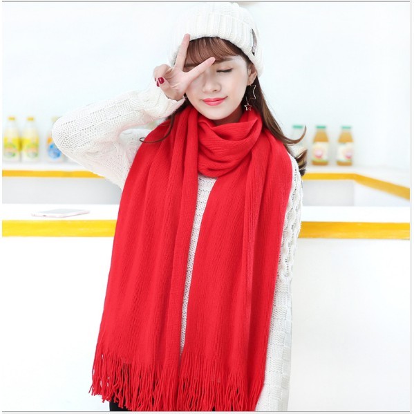 Khăn len nữ cho mùa đông ấm áp 30cmx200cm